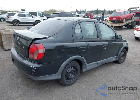 2001 Toyota Echo from USA, damaged, VIN JTDBT123710107268